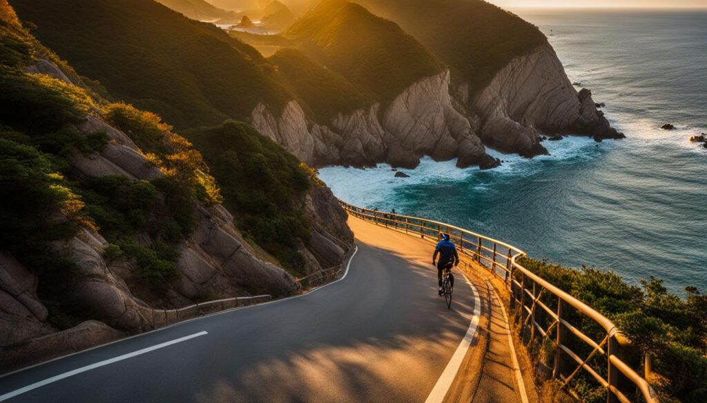 cycling routes in Busan cycling routes in Busan