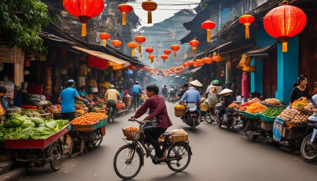 cycling routes in Hanoi cycling routes in Hanoi