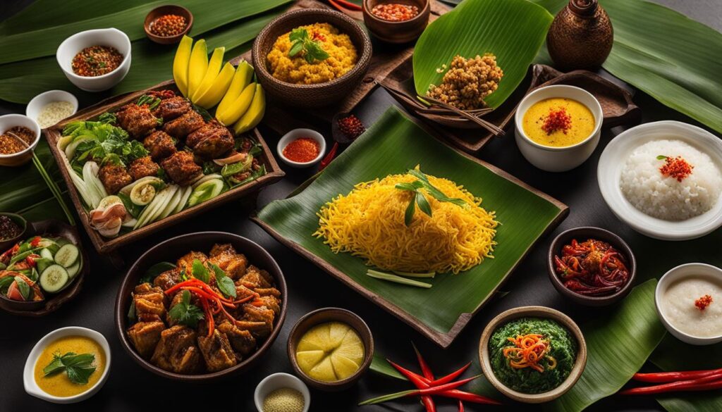 diverse Indonesian cuisine diverse Indonesian cuisine
