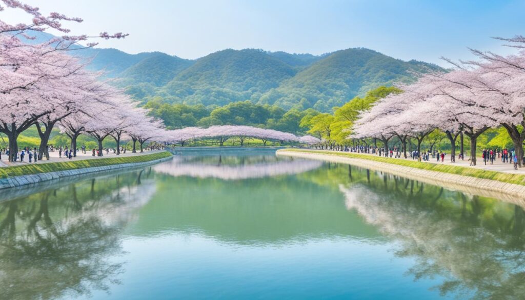 green spaces in Gyeongju green spaces in Gyeongju