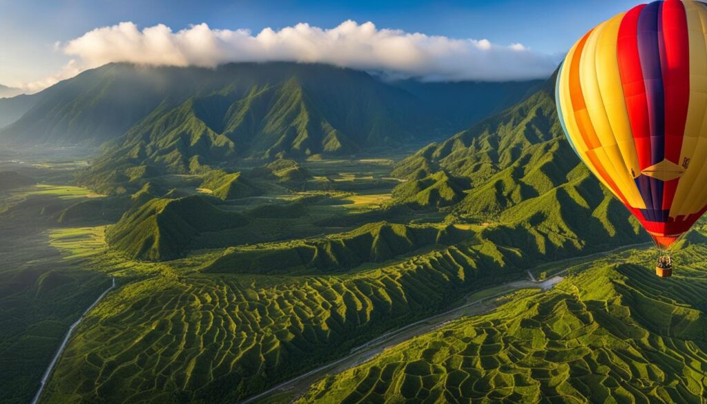 hot air balloon tours Hualien hot air balloon tours Hualien
