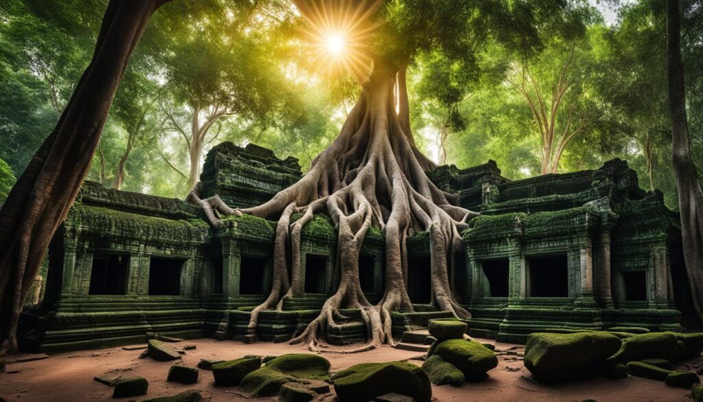 jungle temple Ta Prohm jungle temple Ta Prohm