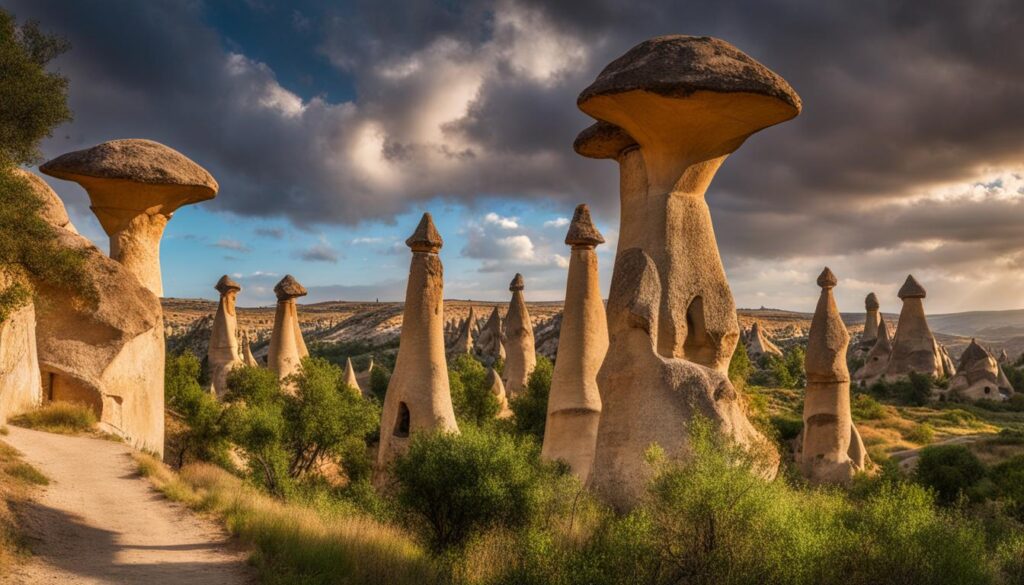 lesser-known fairy chimneys in Cappadocia lesser-known fairy chimneys in Cappadocia