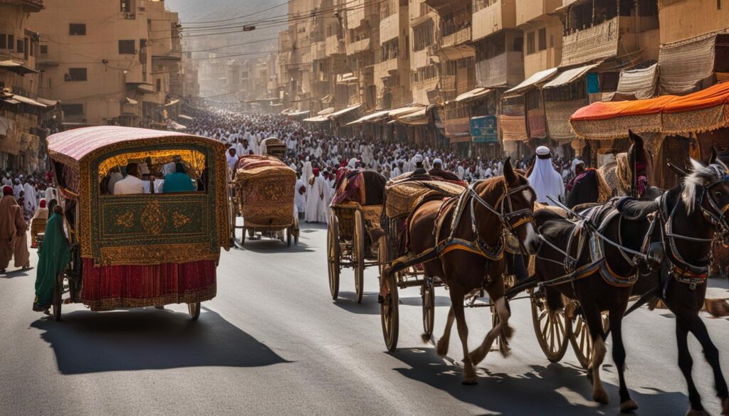 local transport in Mecca local transport in Mecca
