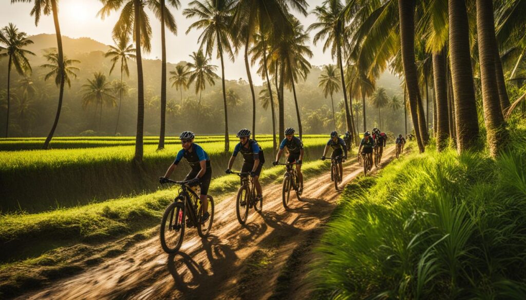 off-road cycling in Siem Reap off-road cycling in Siem Reap