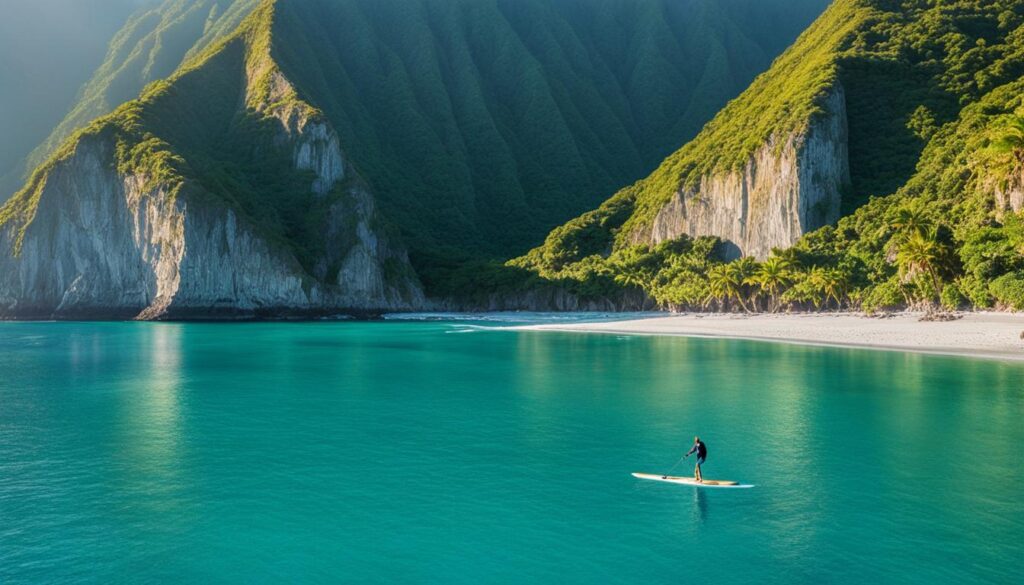 paddleboarding in Hualien paddleboarding in Hualien