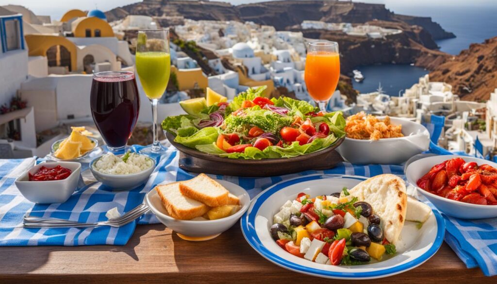 prices in Santorini prices in Santorini