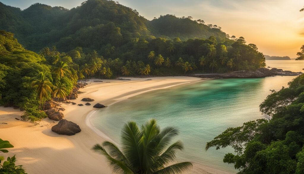secluded beach secluded beach