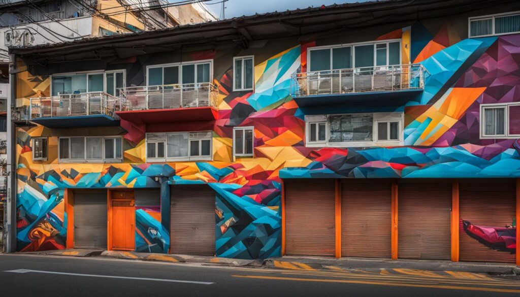 street art in Daegu street art in Daegu