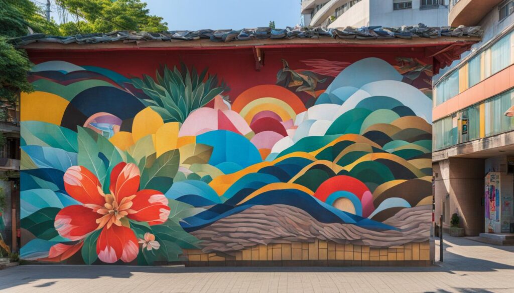street art in Daegu street art in Daegu