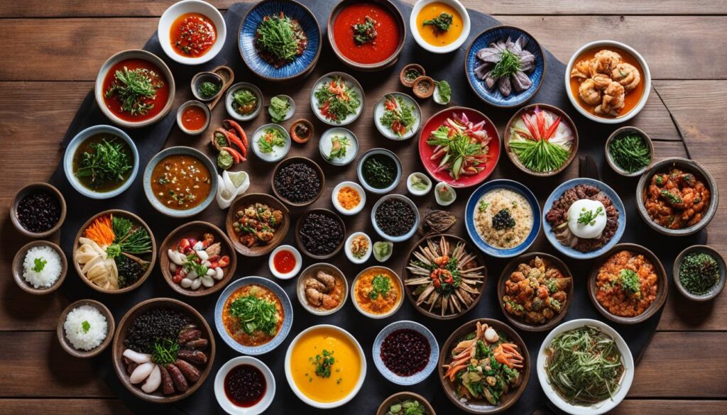 traditional Gyeongju cuisine traditional Gyeongju cuisine
