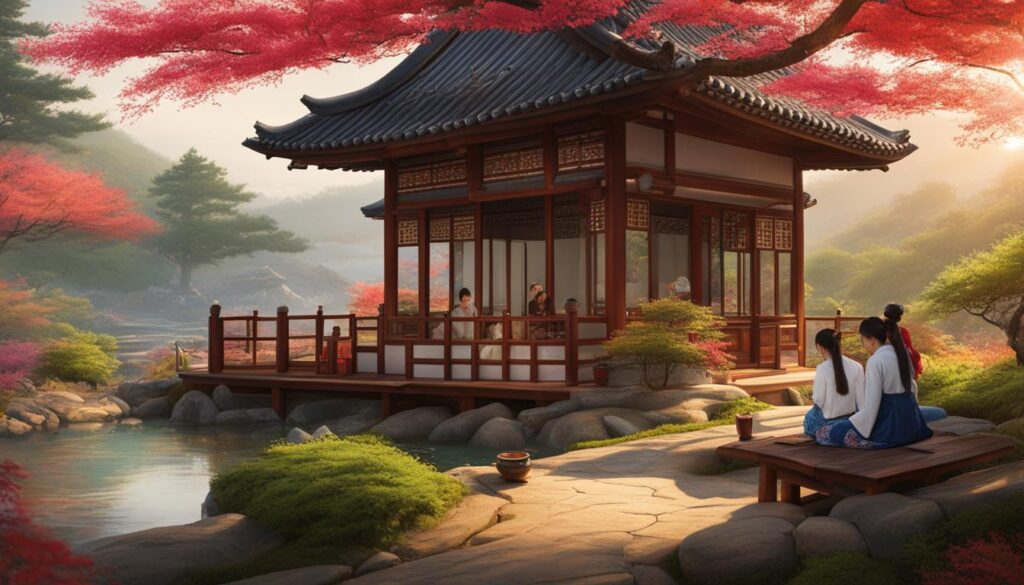 traditional Korean tea house tour traditional Korean tea house tour