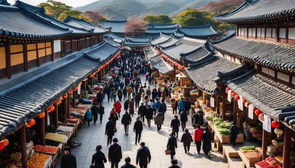traditional market in Gyeongju traditional market in Gyeongju