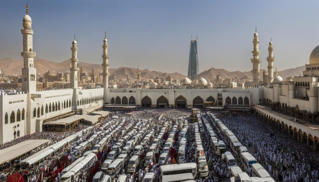 transportation for Hajj pilgrims transportation for Hajj pilgrims