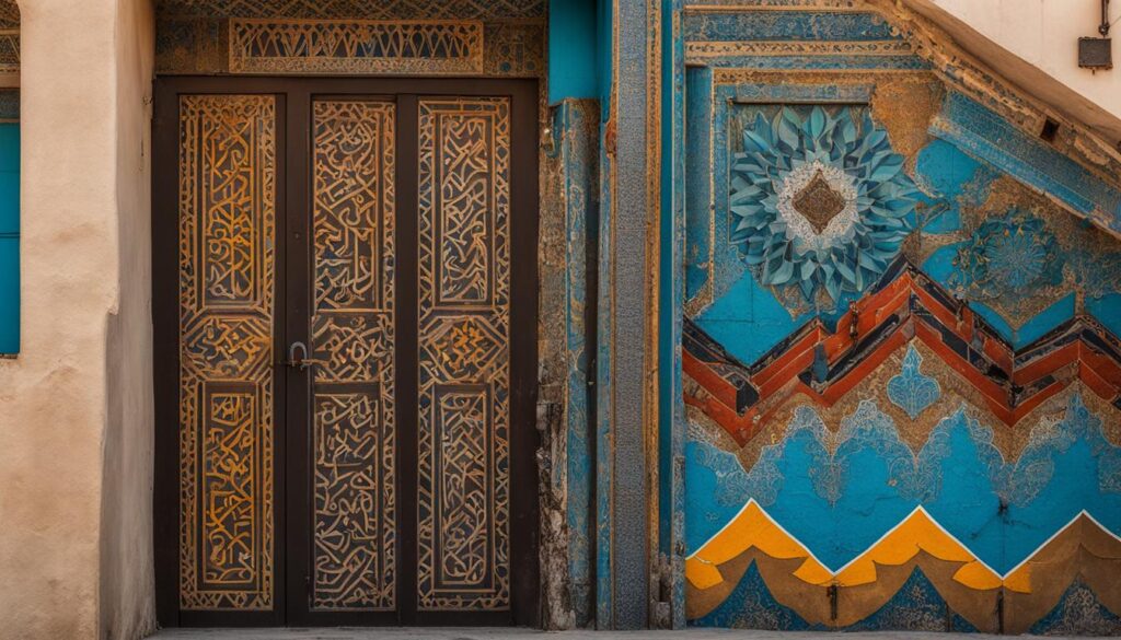 vibrant graffiti in Al-Balad vibrant graffiti in Al-Balad