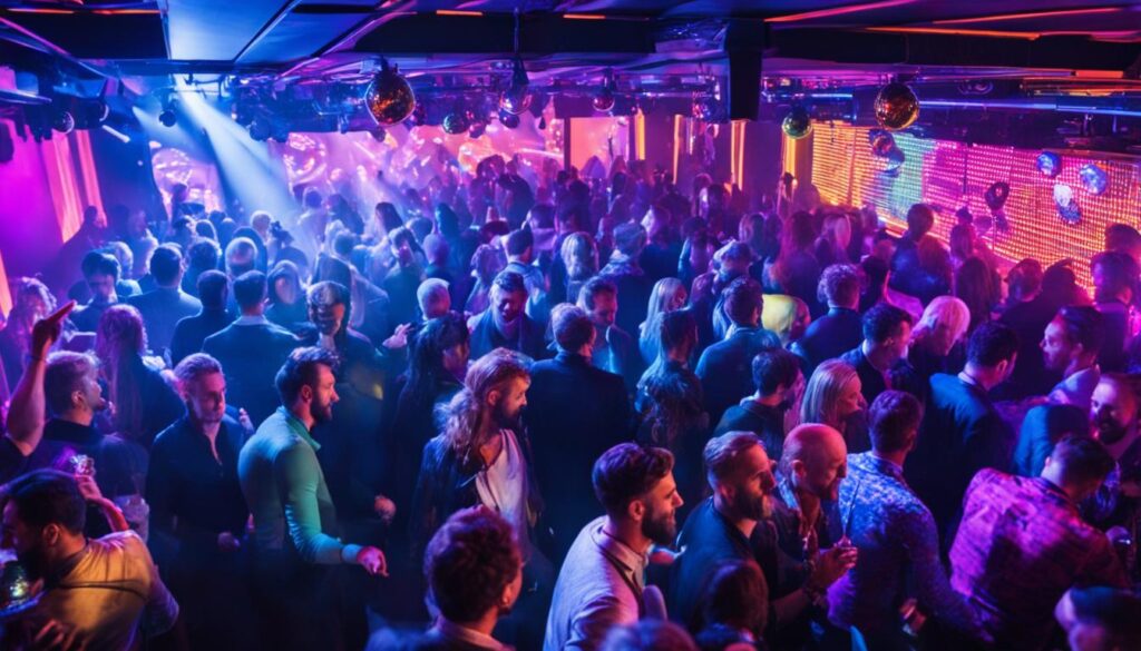 vibrant nightlife scene in Amsterdam vibrant nightlife scene in Amsterdam