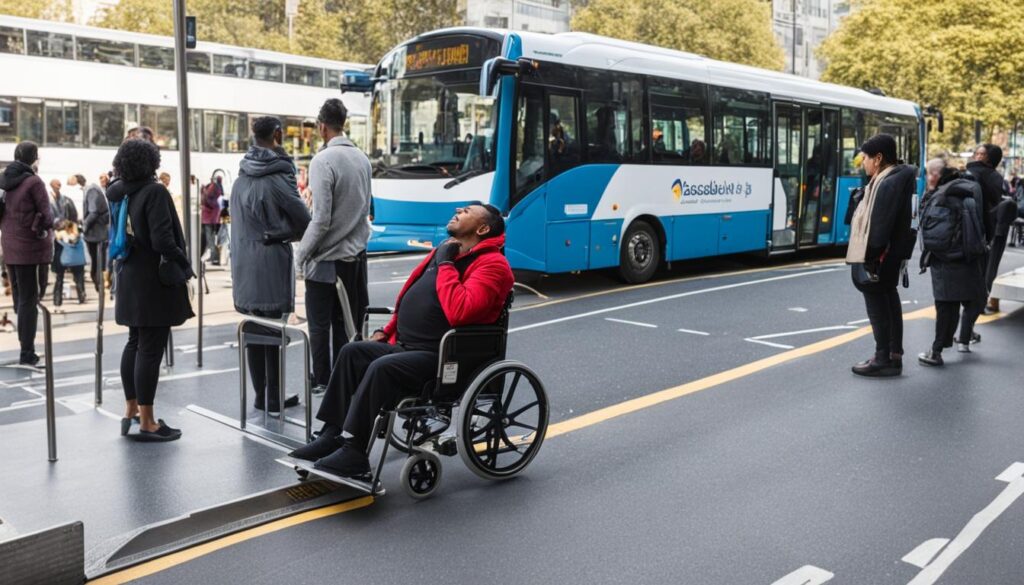 Accessible features on public transportation Accessible features on public transportation