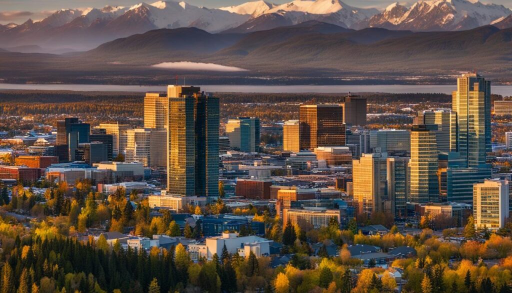 Anchorage Cityscape Anchorage Cityscape