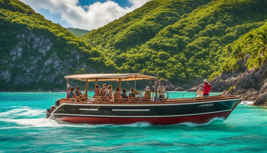 Anse de Colombier boating excursions Anse de Colombier boating excursions