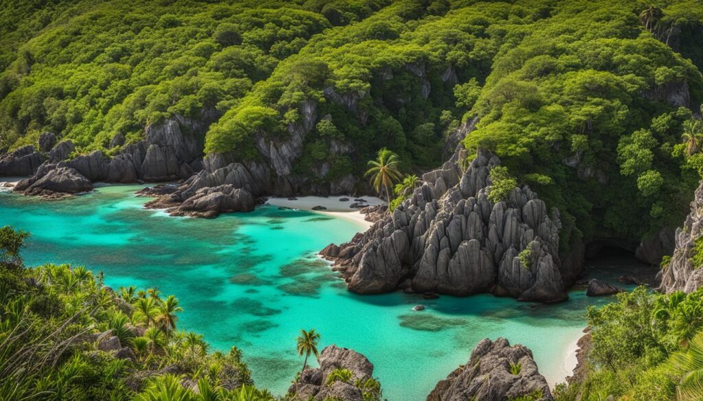 Anse de Colombier hiking trails Anse de Colombier hiking trails