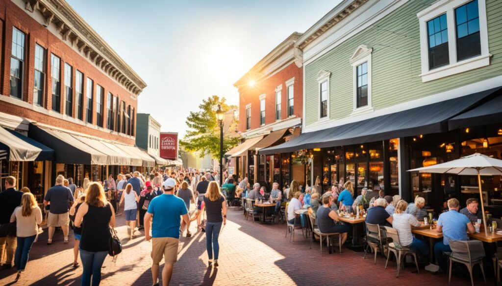 Augusta's culinary scene with a diverse selection of restaurants, cafes, and bars to suit every taste and budget. Augusta's culinary scene with a diverse selection of restaurants, cafes, and bars to suit every taste and budget.
