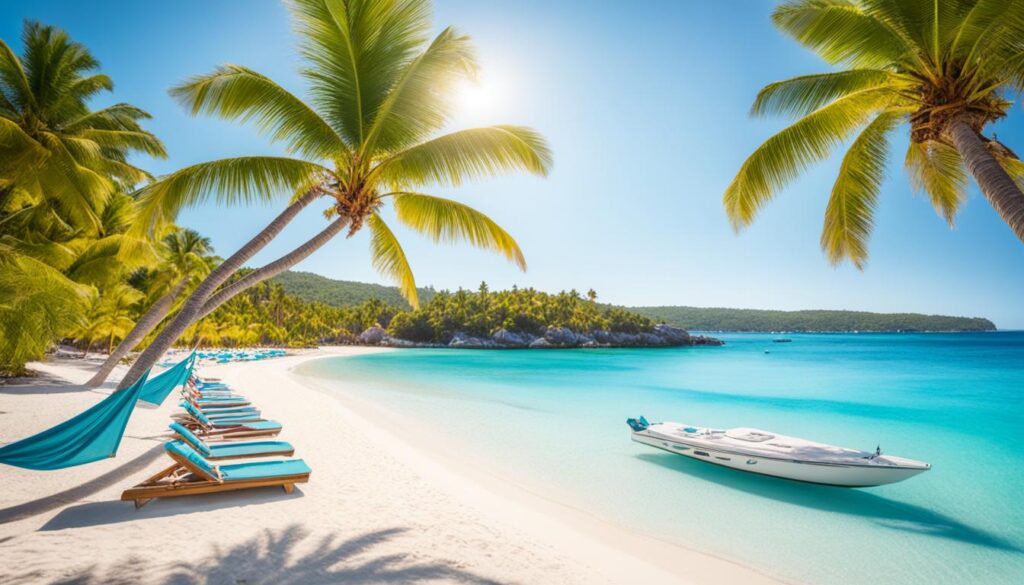 Beach in St. Barts Beach in St. Barts