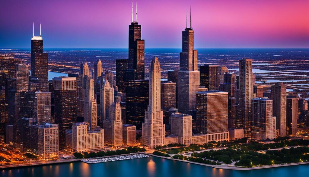 Chicago skyline Chicago skyline