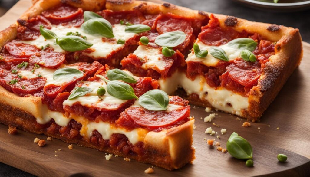 Detroit-style pizza Detroit-style pizza