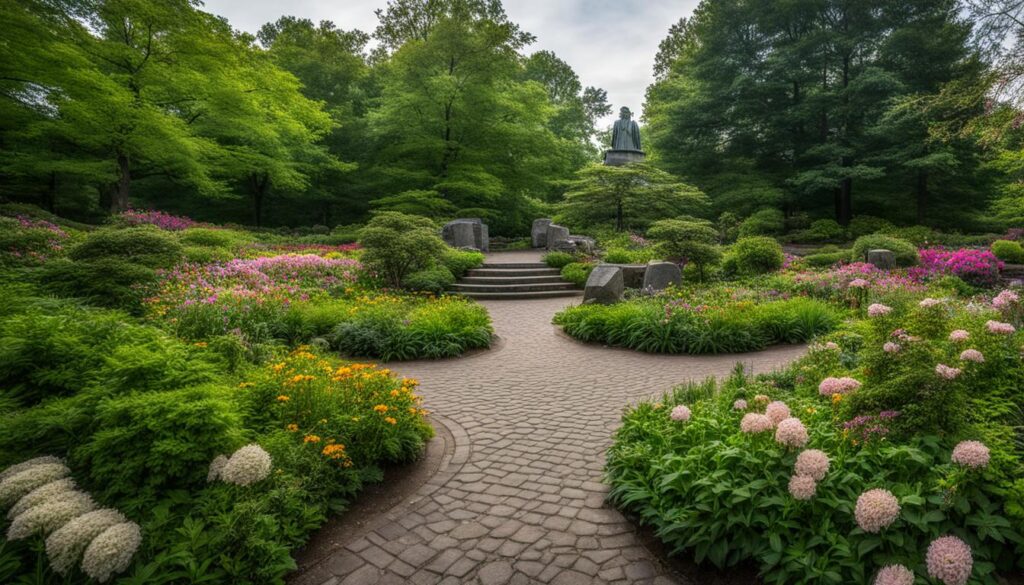 Enchanting Gardens of the Salem Witch Trials Memorial Enchanting Gardens of the Salem Witch Trials Memorial
