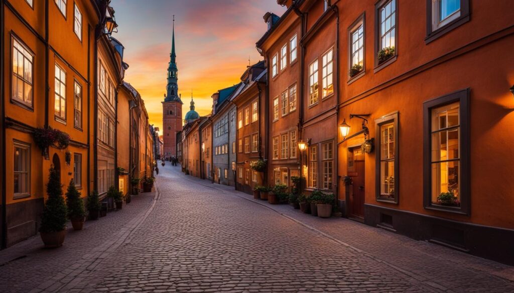 Gamla Stan view Gamla Stan view