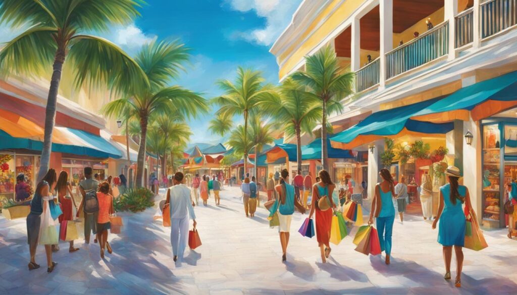 Grace Bay shopping Grace Bay shopping