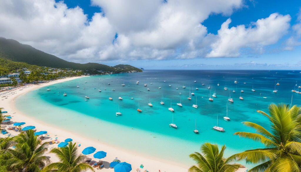 Grand Anse Beach white sandy beach Grand Anse Beach white sandy beach