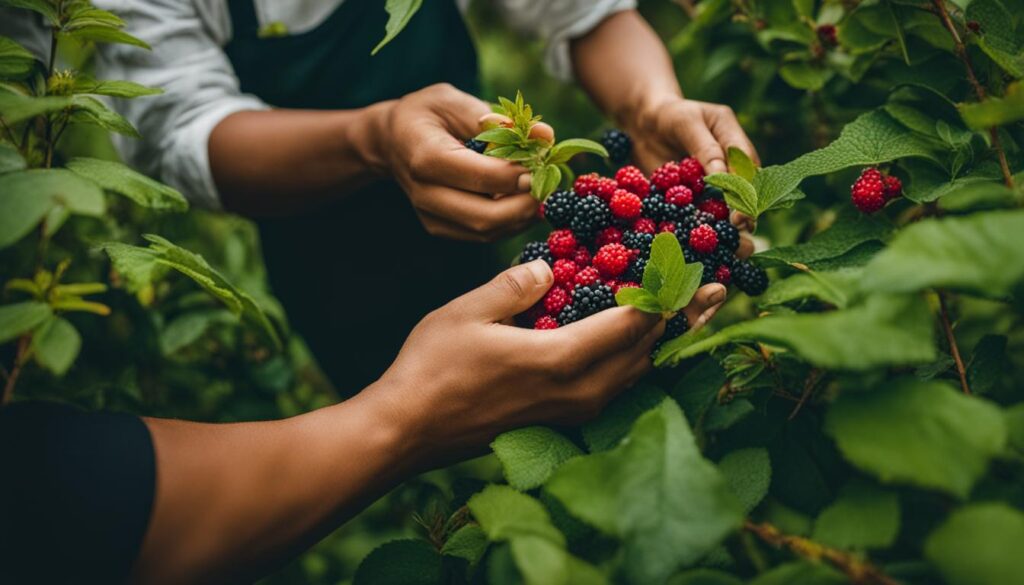 Harvesting wild foods sustainably Harvesting wild foods sustainably