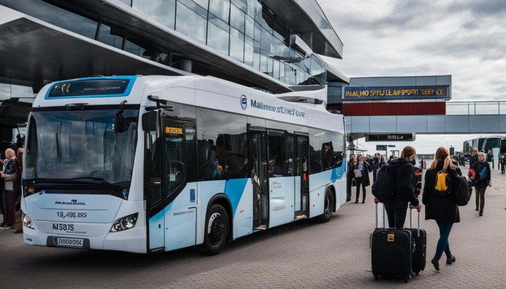 How to get from Malmö Airport to the city center?