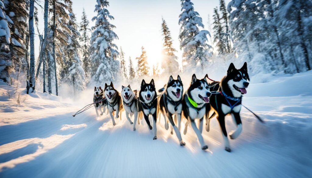 Jämtland dog sledding Jämtland dog sledding