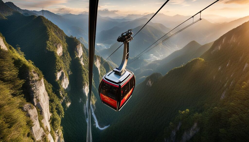 Ještěd's Cable Car Experience Ještěd's Cable Car Experience