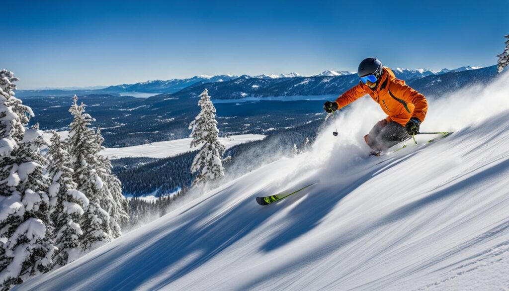 Lake Tahoe skiing Lake Tahoe skiing