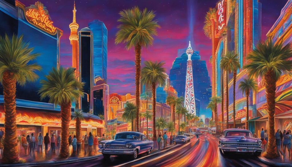 Las Vegas street mural Las Vegas street mural