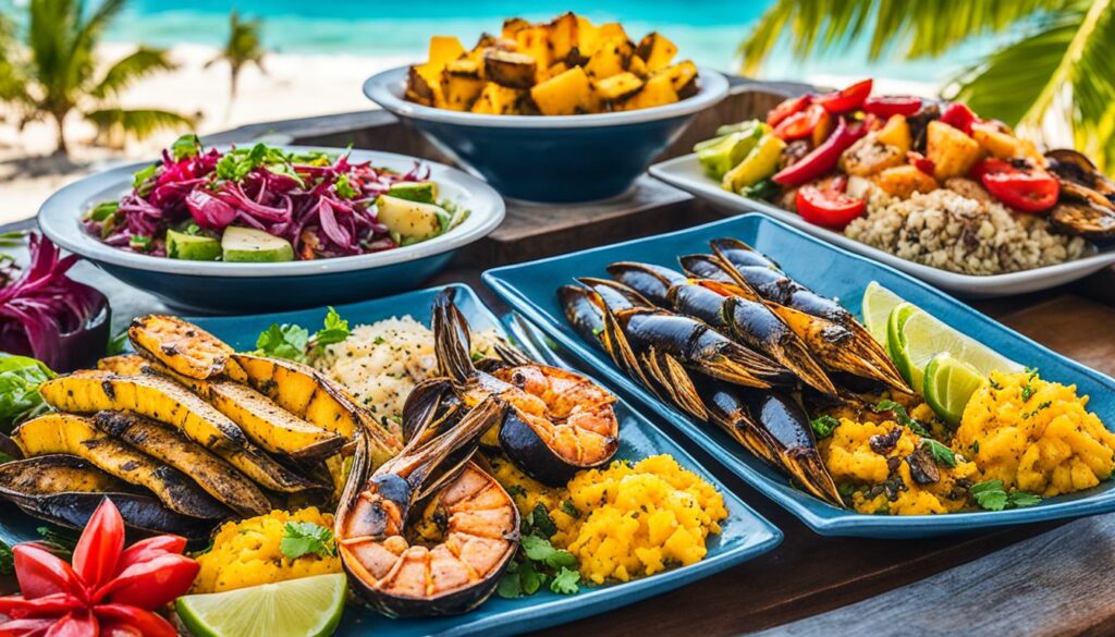 Maho Beach traditional cuisine Maho Beach traditional cuisine