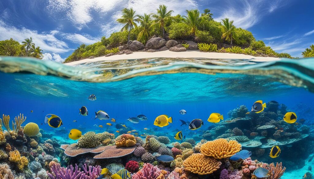 Mambo beach underwater Mambo beach underwater