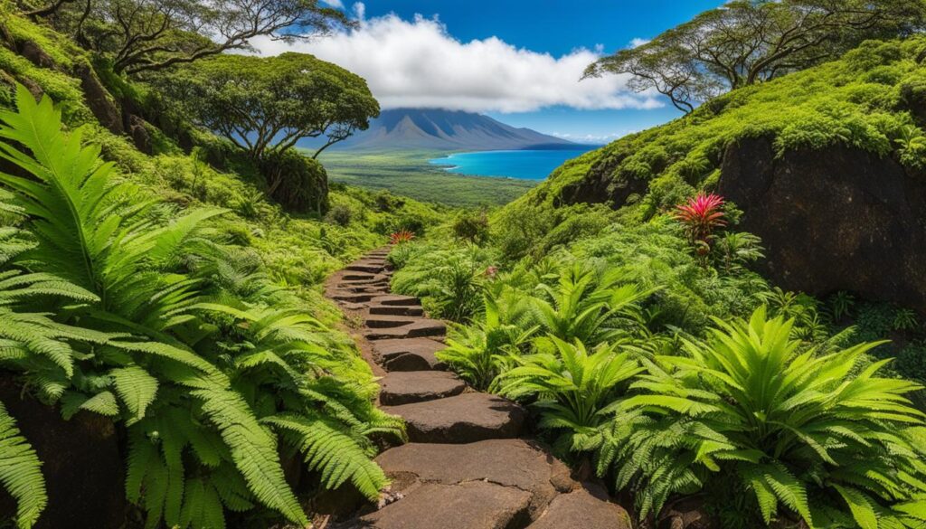 Maui hiking trail Maui hiking trail