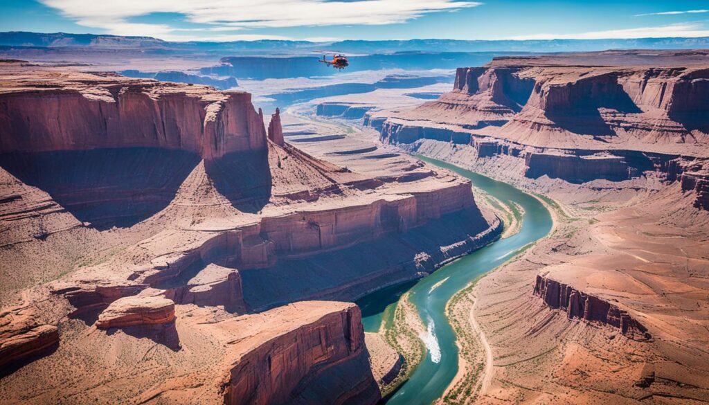 Moab scenic helicopter tour Moab scenic helicopter tour