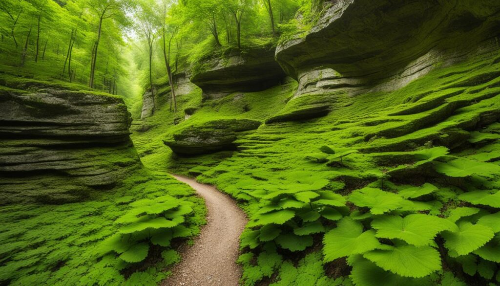 Moravian Karst hiking trails Moravian Karst hiking trails