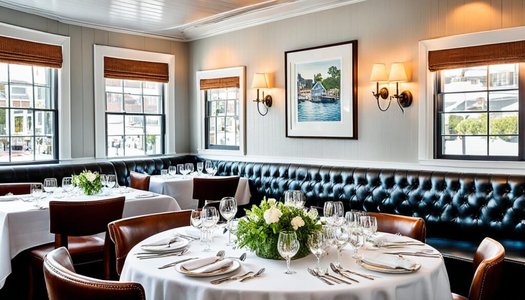Nantucket's fine dining experience Nantucket's fine dining experience