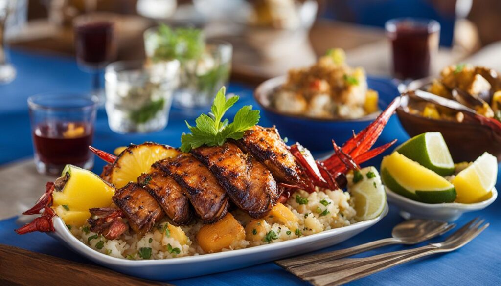 North Caicos food North Caicos food