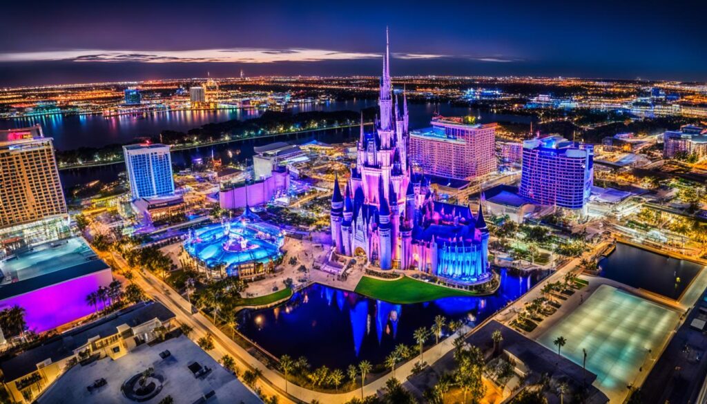 Orlando city skyline Orlando city skyline