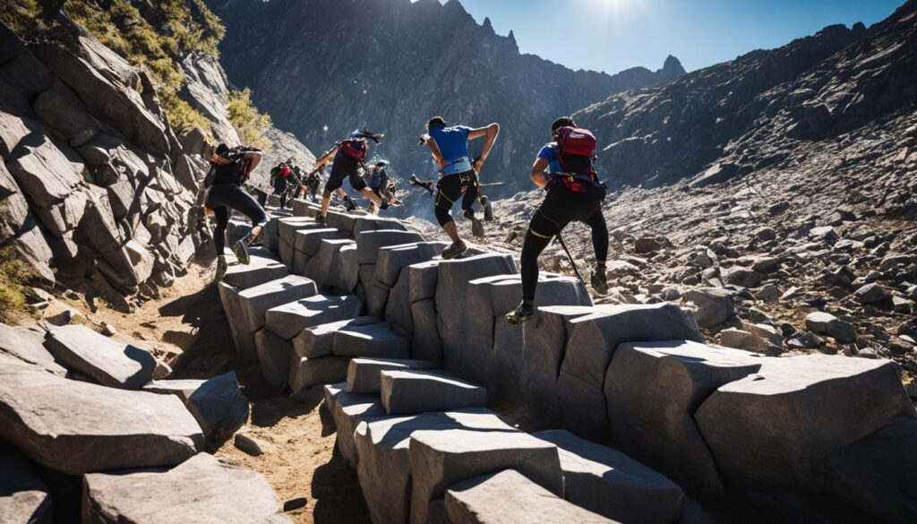 Physically demanding adventure competition Physically demanding adventure competition