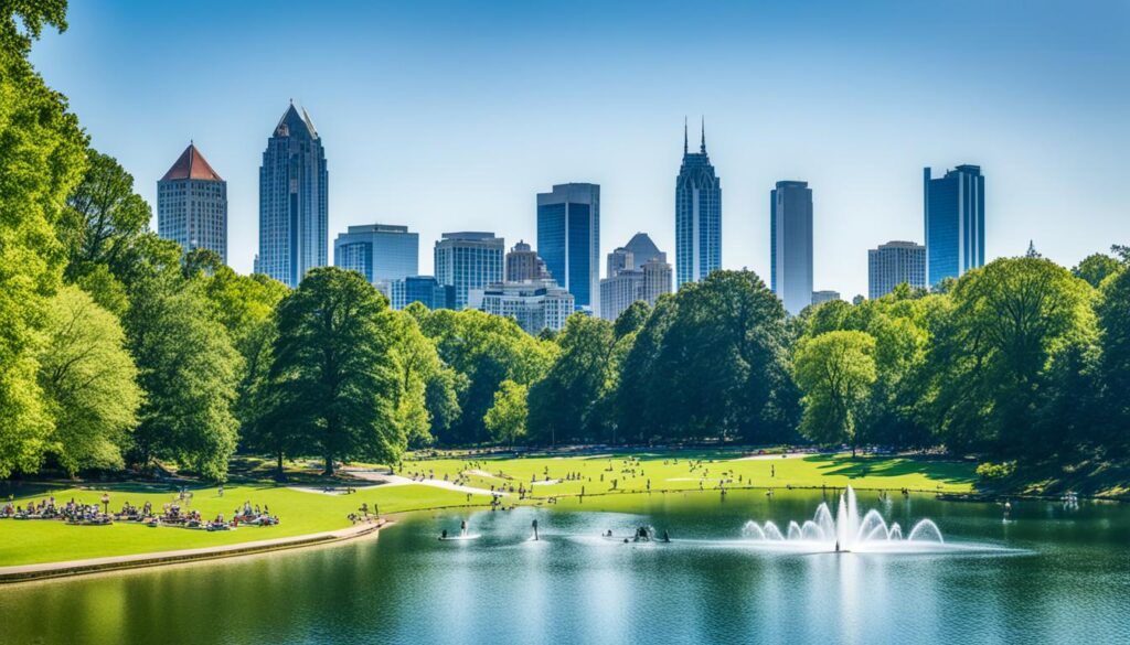 Piedmont Park Piedmont Park
