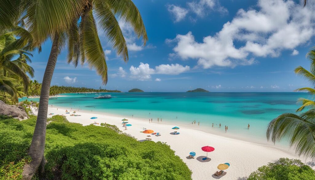Pigeon Island beaches Pigeon Island beaches