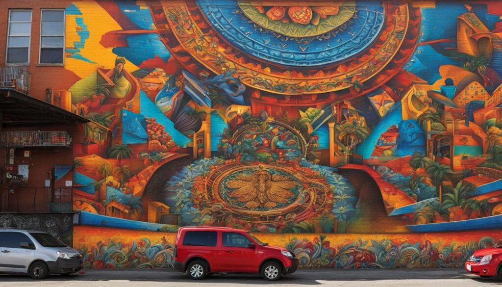 Pilsen wall mural Pilsen wall mural